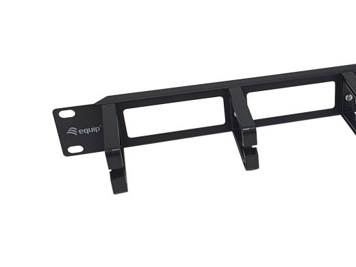 Equip 19 Kabelmanagement 5xPlastikringe Plastik 1U RAL9005