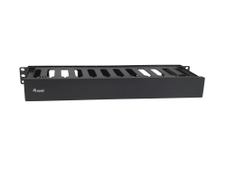 Equip 19 Kabelmanagement RW abnehm. Plastik 1U RAL9005
