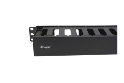 Equip 19 Kabelmanagement RW abnehm. Plastik 1U RAL9005