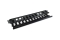 Equip 19 Kabelmanagement RW abnehm. Plastik 1U RAL9005