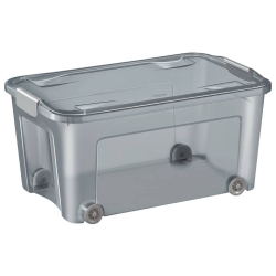 Aufbewahrungsbox - 43 L mit Rollen