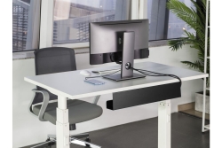 Equip Kabelmanagement-Organizer Untertischmontage schwarz lite Retail