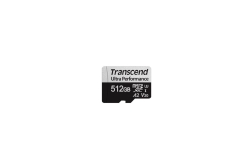 SD microSD Card 512GB Transcend SDXC USD340S w/Adapter