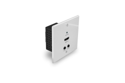LINDY 70m Cat.6 HDMI 4K60 HDBaseT UK Wall Plate Ext/Transmit