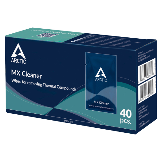 ARCTIC MX Cleaner Wipes for Thermal Paste removal