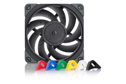 NOCTUA Lüfter 120*120*25 NF-A12X25 PWM chromax black swap