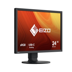 EIZO 61.1cm (24,1) CS2400R 16:10 HDMI+DP+USB-C IPS black...