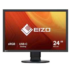 EIZO 61.1cm (24,1) CS2400R 16:10 HDMI+DP+USB-C IPS black...