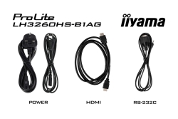 IIYAMA 80.0cm (31,5) LH3260HS-B1AG 16:9 3xHDMI+2xUSB Spk B retail