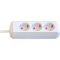 Steckdosenleise Eco-Line - 3-fach, 5 m, weiß