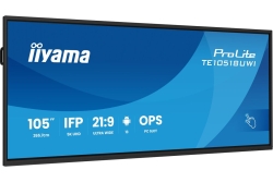 IIYAMA 265.7cm(105) TE10518UWI-B1AG 21:9 M-Touch 4xHDMI...