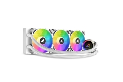 Sharkoon Wasserkühlung S90 RGB 3 Lüfter 360mm weiß