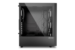 Sharkoon Gehäuse RGB Wave ATX 1xGlas schwarz