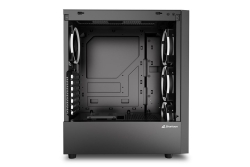 Sharkoon Gehäuse RGB Wave ATX 1xGlas schwarz