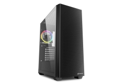 Sharkoon Gehäuse VS9 RGB ATX 1xGlas schwarz