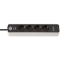 Steckdosenleiste Ecolor+Schalter, 4-fach USB-C, weiß/schwarz
