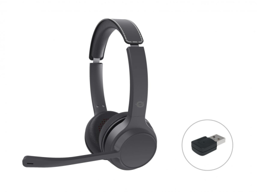 CONCEPTRONIC Headset Stereo WLS BT5.3/Mikro/ANC/+ 40Std sw