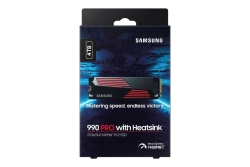 SSD 4TB Samsung M.2 PCI-E NVMe Gen4 990 PRO Heatsink retail