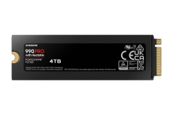 SSD 4TB Samsung M.2 PCI-E NVMe Gen4 990 PRO Heatsink retail