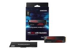 SSD 4TB Samsung M.2 PCI-E NVMe Gen4 990 PRO Heatsink retail