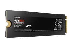 SSD 4TB Samsung M.2 PCI-E NVMe Gen4 990 PRO Heatsink retail