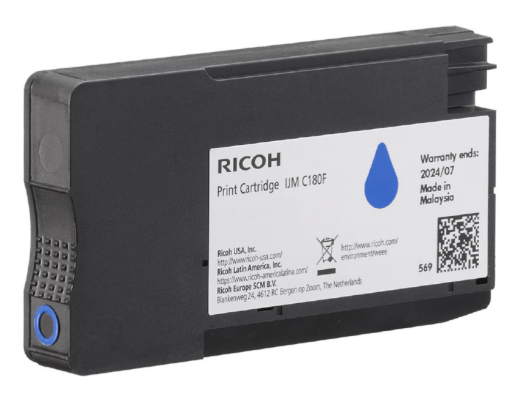 Ricoh Patrone IJM C180F cyan 1600 Seiten 408518