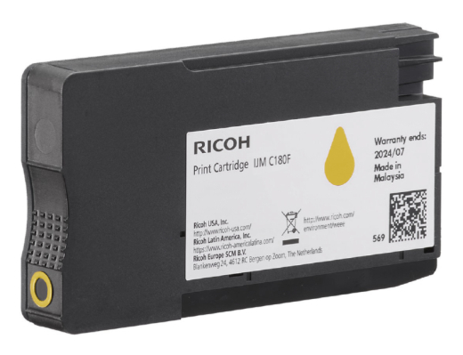 Ricoh Patrone IJM C180F yellow 1600 Seiten 408520