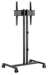 MANHATTAN TV-Ständer rollbar 34-55 35kg neigbar