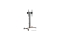 MANHATTAN TV-Ständer rollbar 34-55 35kg neigbar