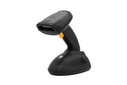 Equip 1D-Barcodescanner Laser Wireless/433MHz+Halter schwarz
