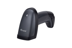 Equip 2D-Barcodescanner Laser Wireless/433MHz+Halter schwarz