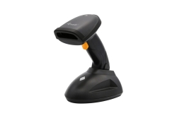 Equip 2D-Barcodescanner Laser Wireless/433MHz+Halter schwarz