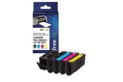 Freecolor Patrone Canon PGI-580XXL black+CLI-581XXL...