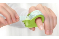 tesa Crystal Recycled Mini-Abroller 1 Rolle 10mX19mm Blister