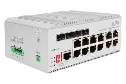DIGITUS Switch 8 Port Gigabit L2 managed 4 SFP Uplink