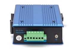 DIGITUS 10/100/1000Base-TX PoE to 1000Base-FX Converter