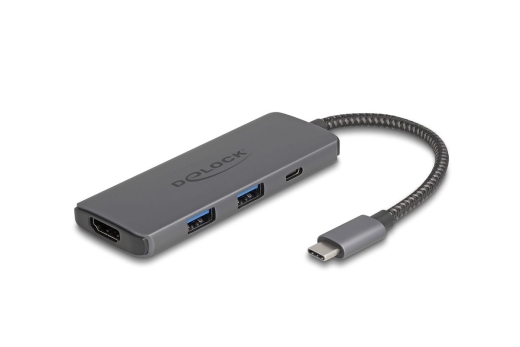 DELOCK USB Type-C Dockingstation 8K-HDMI / USB / PD 3.0 100W