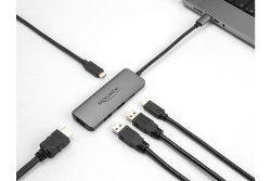 DELOCK USB Type-C Dockingstation 8K-HDMI / USB / PD 3.0 100W