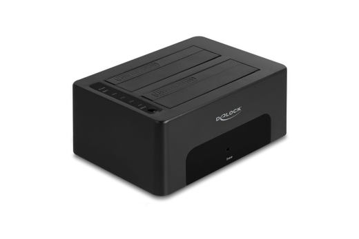 DELOCK USB Dual Dockingstation für 2 x SATA HDD / SSD