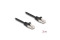 DELOCK Kabel RJ50 Stecker zu RJ50 Stecker S/FTP 3 m schwarz