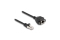 DELOCK RJ50 Verlängerungskabel Stecker zu Buchse S/FTP 5m SW