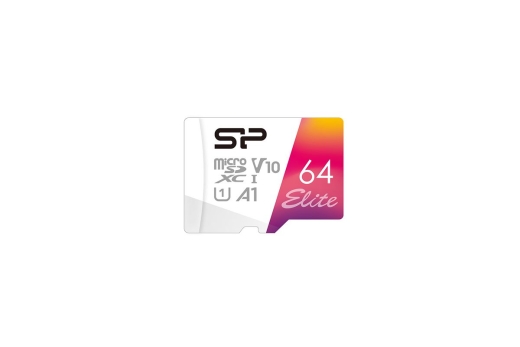 Silicon Power MicroSD Card 64GB UHS-1 Elite/CL.10 ink.AdNEU