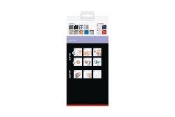 tesa MOON BLACK Duschkorb matt für Dusche und Badewanne