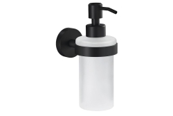 tesa MOON BLACK Wandseifenspender matt inkl....
