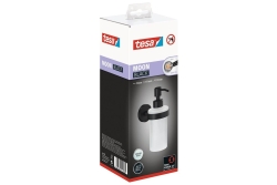 tesa MOON BLACK Wandseifenspender matt inkl....