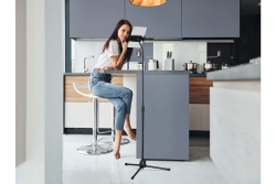 DURABLE Tablethalterung TWIST COMBI schwarz Bodenständer
