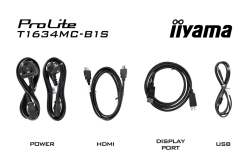 IIYAMA 39.5cm (15,6) T1634MC-B1S 16:9 M-Touch HDMI+DP+VGA retail