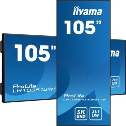 IIYAMA 265,9cm(105) LH10551UWS-B1AG 21:9 HDMI+DP+USB-C...