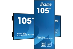 IIYAMA 265,9cm(105) LH10551UWS-B1AG 21:9 HDMI+DP+USB-C bl. retail (Speditionsversand)