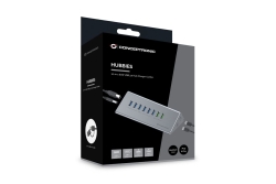 CONCEPTRONIC10-Port Hub USB-A3.0/-C Adap.->6xA3.0+m.Netz. gr